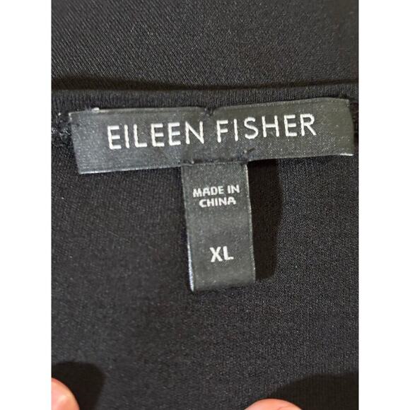 Eileen Fisher silk knit tunci, miminalist, timeless, quiet luxury, sustainable - Picture 4 of 5